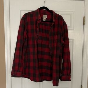 L.L. Bean Men's Flannel Shirt - Size L